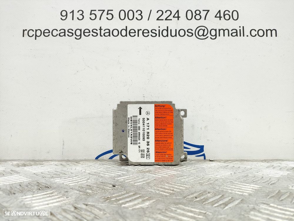 Módulo Controlo De Airbag Original Mercedes Benz SLK R171 A1718203626 - 1