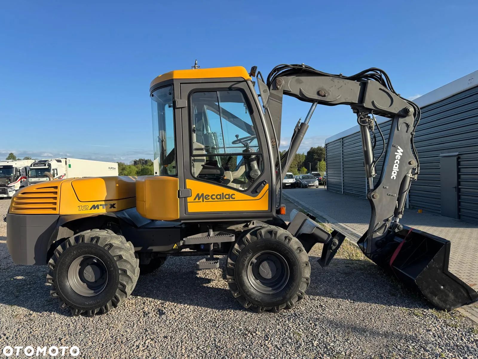 Mecalac 12 MTX 9260 kg Koparko Ładowarka - 1