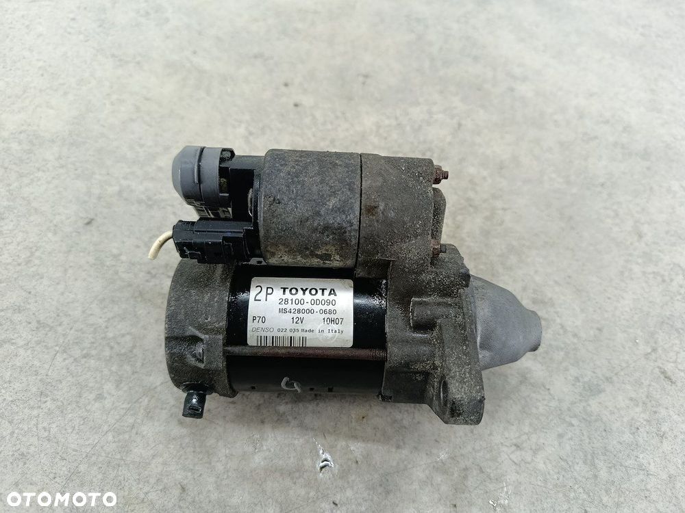 ROZRUSZNIK TOYOTA COROLLA VERSO II 28100-0D090 MS428000-0680  DENSO 1.6 - 8