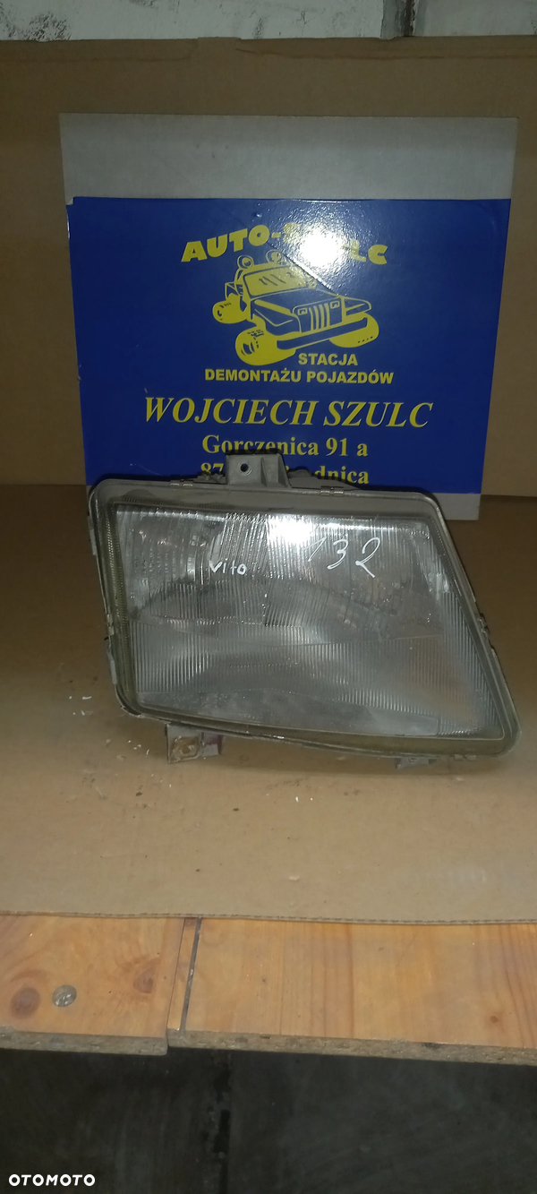 Lampa przód przednia prawa Mercedes Vito 638