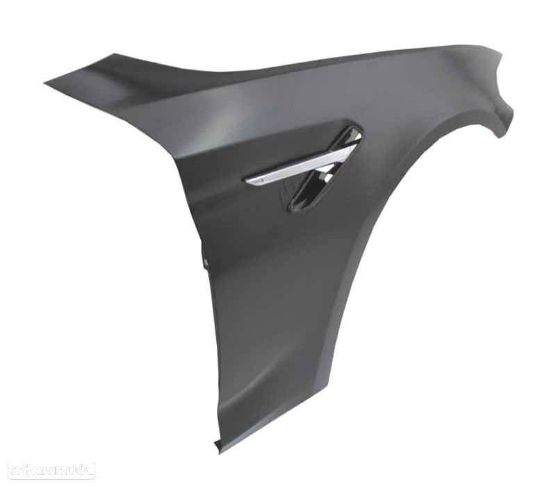 KIT 2 GUARDA-LAMAS PARA BMW SÉRIE 5 BMW G30 G31 17- LOOK M5 CROMO - 3