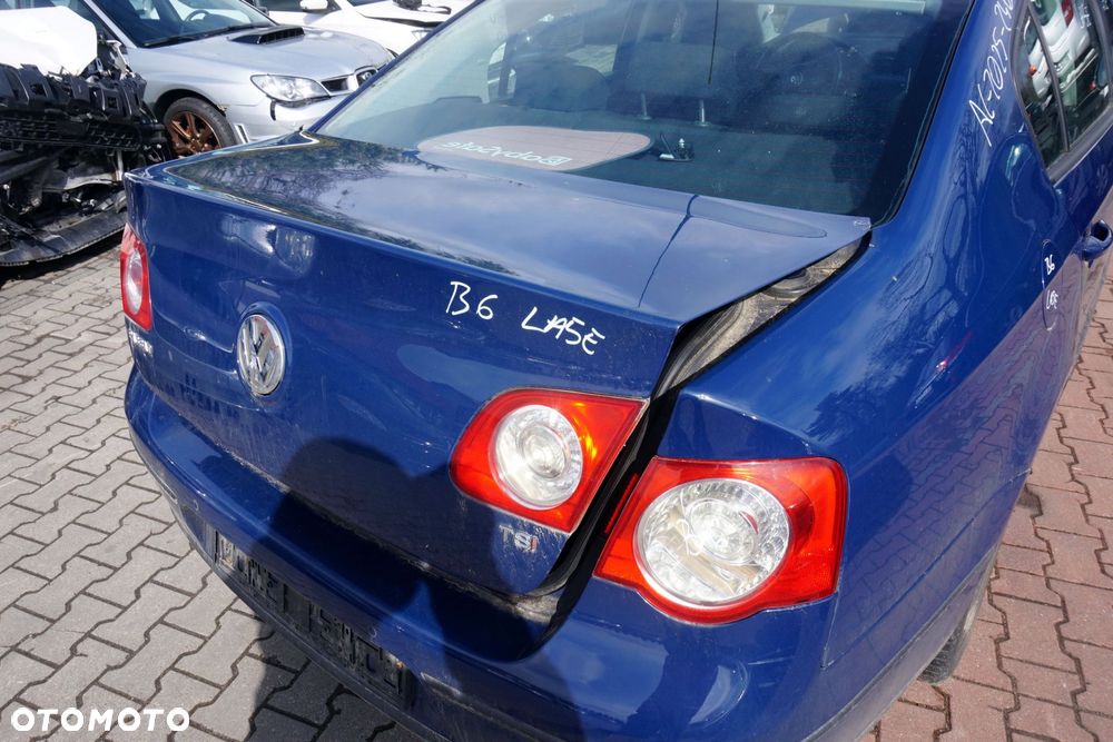 KLAPA BAGAŻNIKA TYLNA PASSAT B6 SEDAN LA5E  GRANATOWY VOLKSWAGEN 2005-2010 - 3