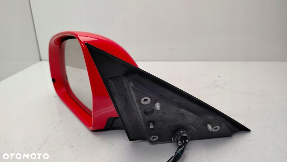 audi a3 8p lift cabrio 08r- lusterko lewe zewnętrzne 6 pinów lz3m - 9