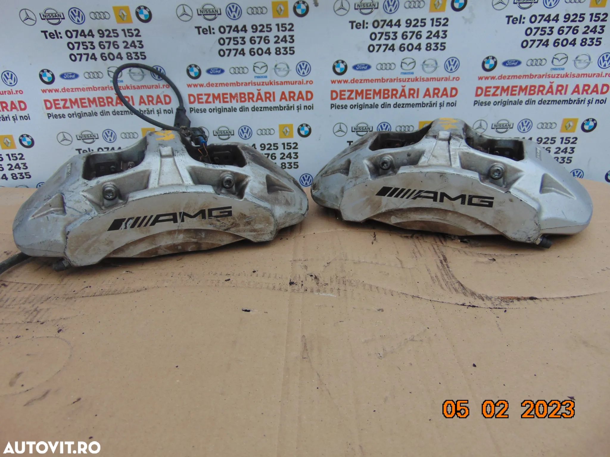 Etrieri fata Mercedes GLB X247 GLA AMG Brembo etrier fata stanga dreapta amg w177 w247 cla w118 - 1