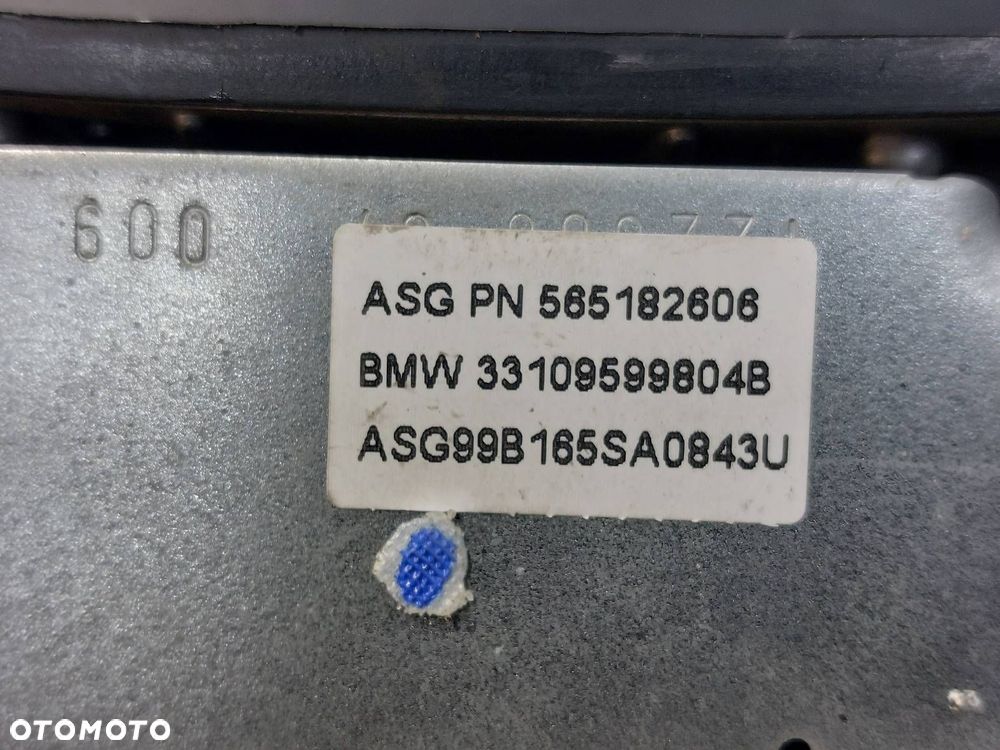 PODUSZKA AIRBAG KIEROWCY BMW E39 33109599804B 8380274 8363700 - 3