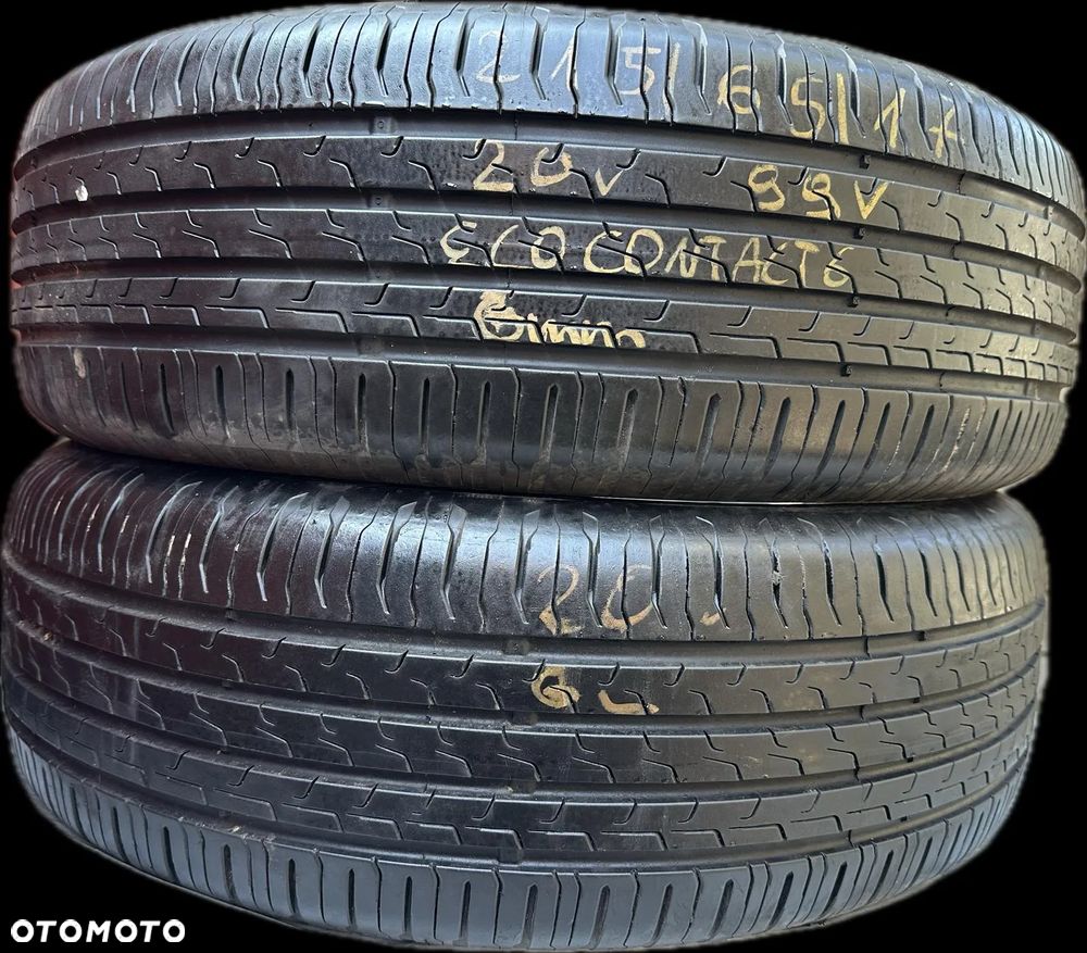 2 x 215/65R17 Continental Eco Contact 6 - 1