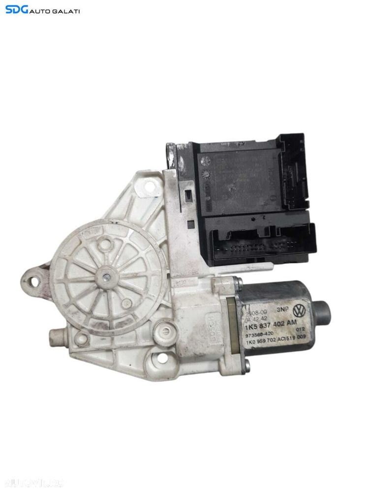 Motoras Macara Electrica de pe Usa Portiera Dreapta Fata Volkswagen Passat B6 2005 - 2010 Cod 1K0959792N 1K5837402AM [N1068] - 4