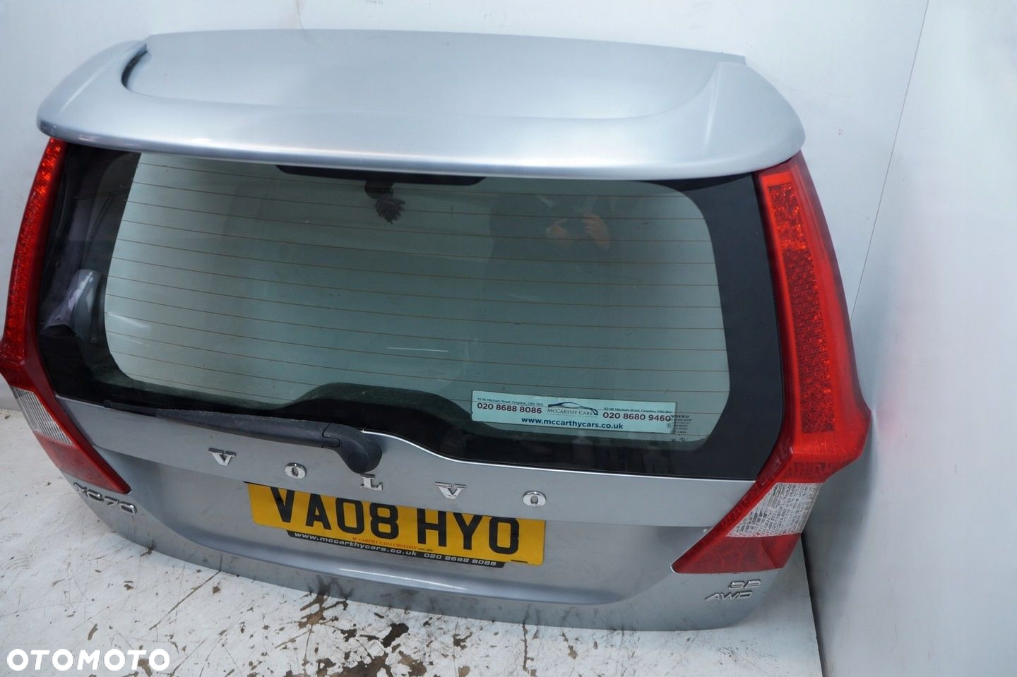 KLAPA VOLVO XC70 II V70 IIII TYŁ TYLNA BAGAŻNIKA 477-46 LOTKA SPOJLER ELEKT - 3
