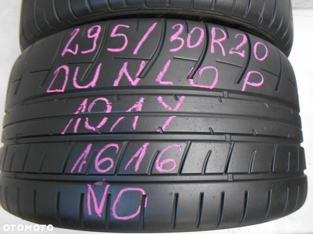 OPONY 295/30R20 DUNLOP SPORT MAXX RACE NO DOT 1616 5.2MM - 3