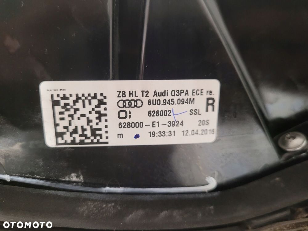 Audi Q3 LIFT 8U0 LAMPA TYLNA PRAWA LED - 6