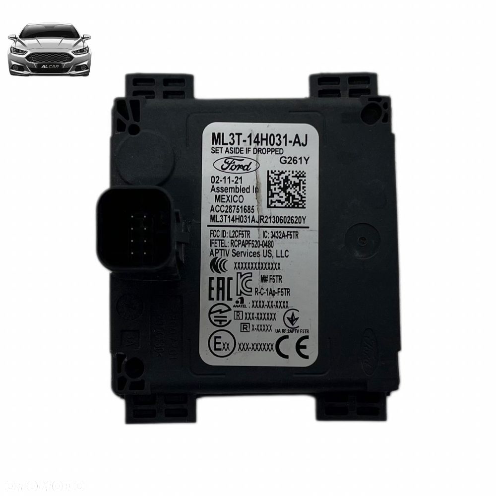 STEROWNIK BLISS MARTWEGO POLA FORD MUSTANG MACH-E ML3T-14H301-AJ - 1