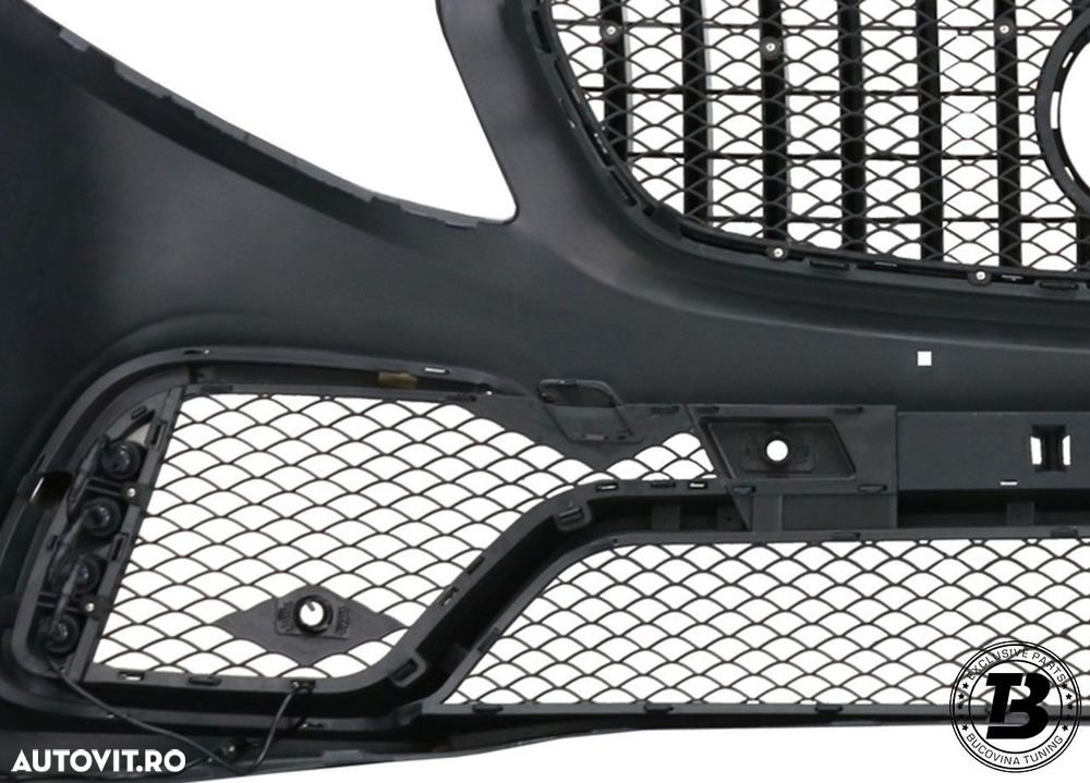 Pachet Exterior compatibil cu Mercedes V Class W447 AMG Design - 7