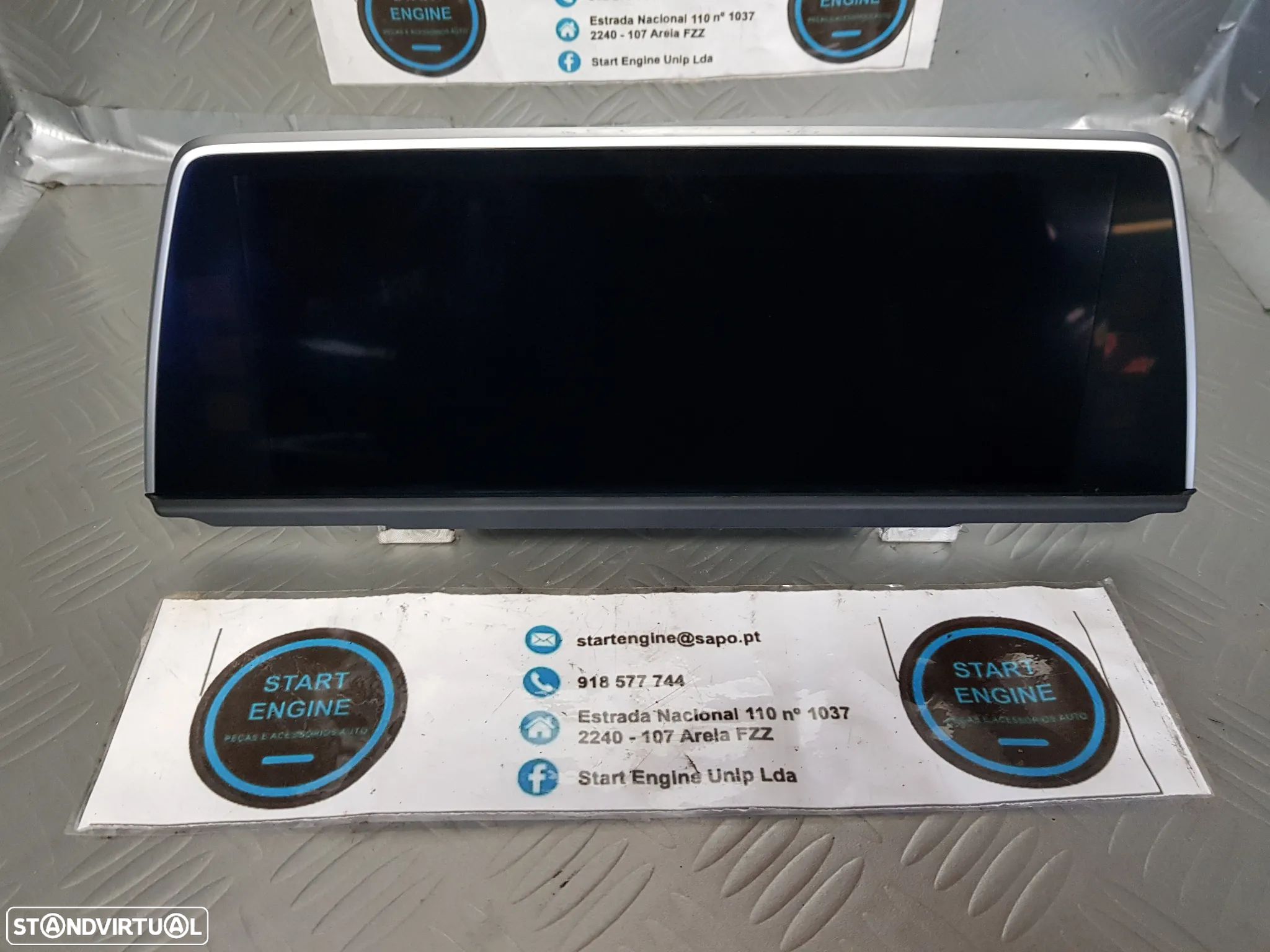 Visor Ecrã Radio Bmw Serie 7 G11 G12 2015-2022 - 1