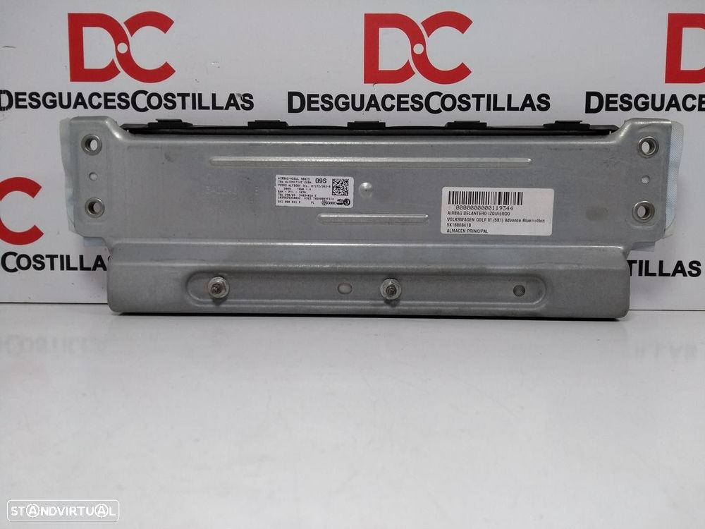 AIRBAG FRONTAL ESQUERDO VOLKSWAGEN GOLF VI 2010 -5K1880841B - 5