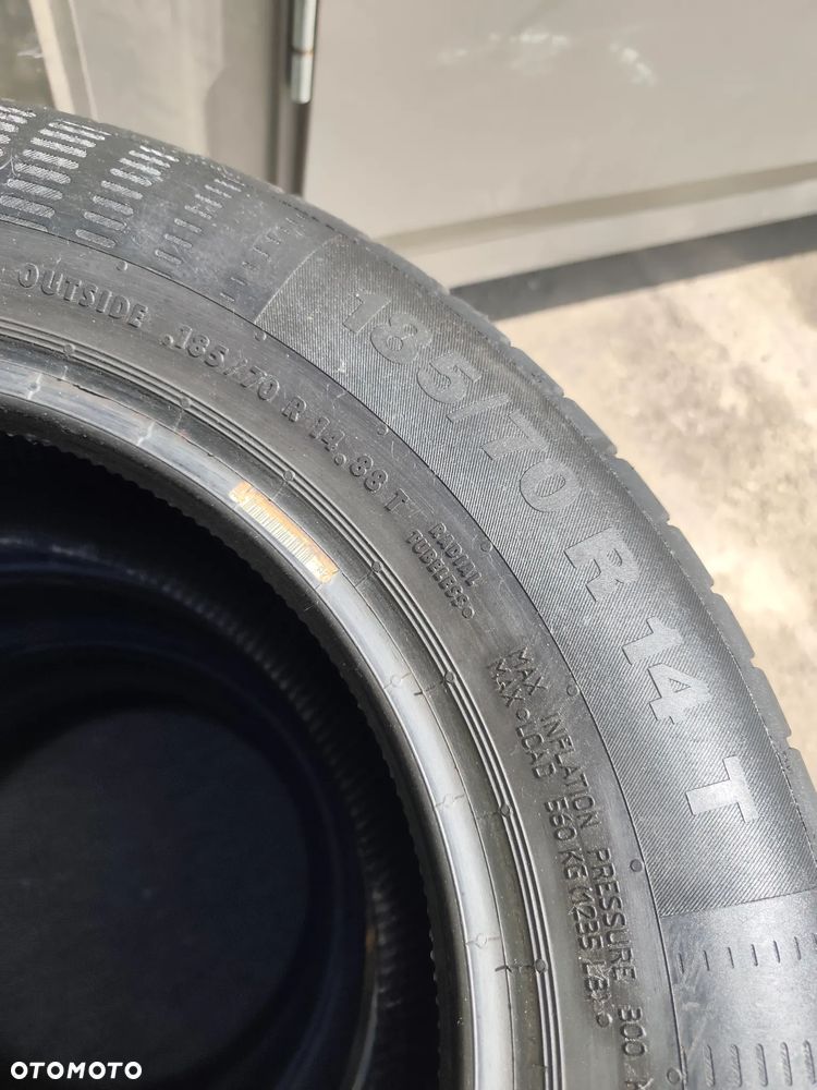 185/70R14 88T Opony Letnie Lato Continental ContiEcoContact 5 5mm Legnica ALU-RAD 185/70 - 9