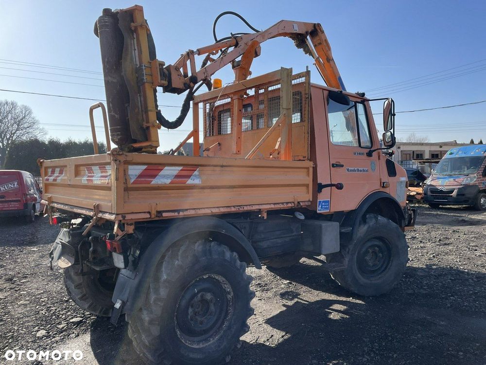 Unimog Unimog 1400 4X4 Kosiarka teleskopowa posypywarka - 31