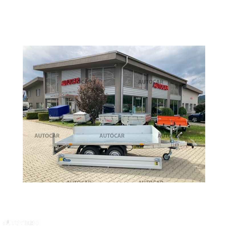 Autocar Remorca basculabila pe o singura parte cu sistem de franare pe 2 axe Debon PW1.2 ECO - 6