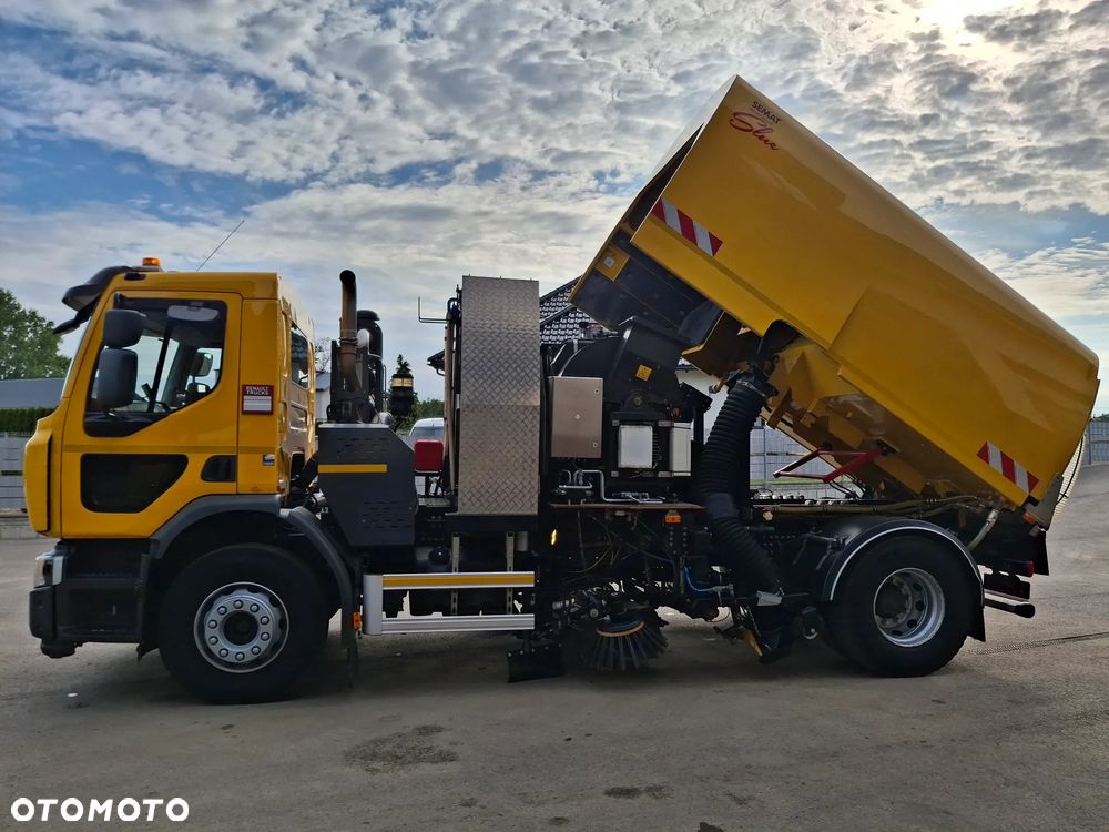 Renault C280 Zamiatarka SEMAT Zoeller FAUN Karcher 2 Silniki Rura Do Liści Listwy Ciśnieniowe Lanca 2 Zbiorniki Wody Szczotki L/R 2018r Euro 6 - 30