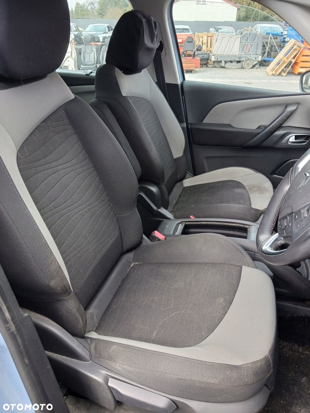FOTEL FOTELE PRZÓD I TYŁ CITROEN C4 PICASSO II 2013 ROK KOMPLET - 4