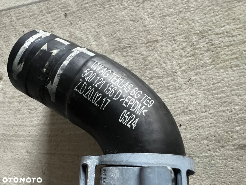 VW AUDI SKODA Silnik Wąż PRZEWÓD WODY DODATKOWA POMPKA KOMPLET WĘŻY DO SILNIKA KOD: DXD BEI MKB 3WA121049G 5Q0121156D - 7