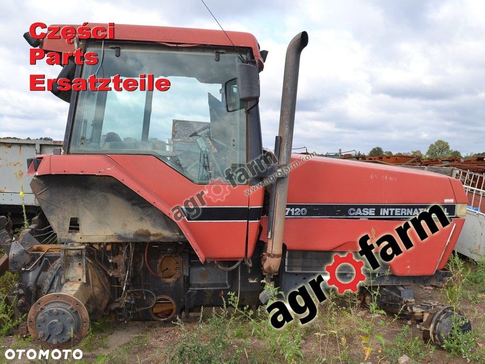 Case 7120 części, skrzynia biegów, silnik, oś - 2