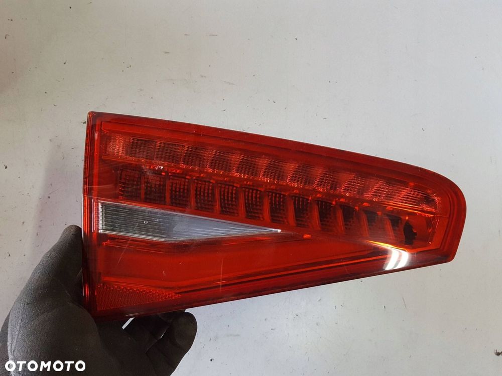 AUDI A4 B8 LIFT 11-15r SEDAN LAMPA LED KLAPY LEWA TYŁ TYLNA - 3