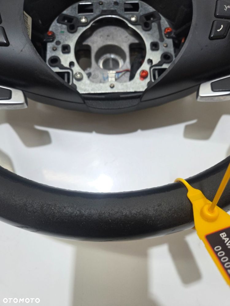 KIEROWNICA BMW E60 E61 M PAKIET ŁOPATKI - 8