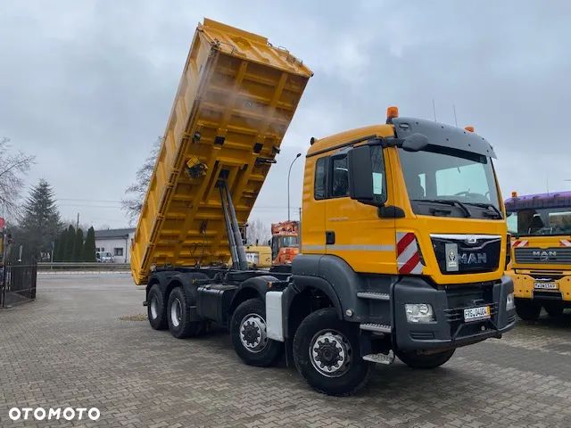 MAN TGS 35.440 8x6  Wywrotka Meiller Bordmatic 2015 r z Niemiec - 13