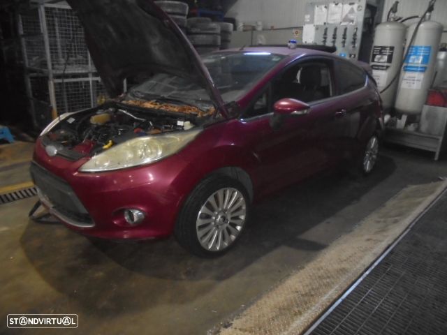 Carro MOT: SNJA SNJB CXVEL :8AGR700CA  TTFLO FORD FIESTA 6 2009 1.25 852CV 3P VERMELHO GASOLINA - 1