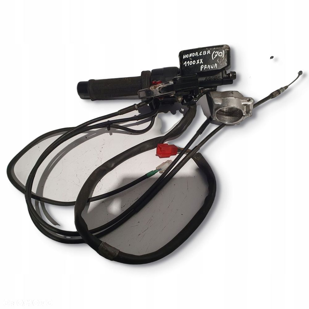 PRAWA MANETKA GAZU Honda CBR 1100XX 99-06 Przełącznik Starter linka pompka - 11