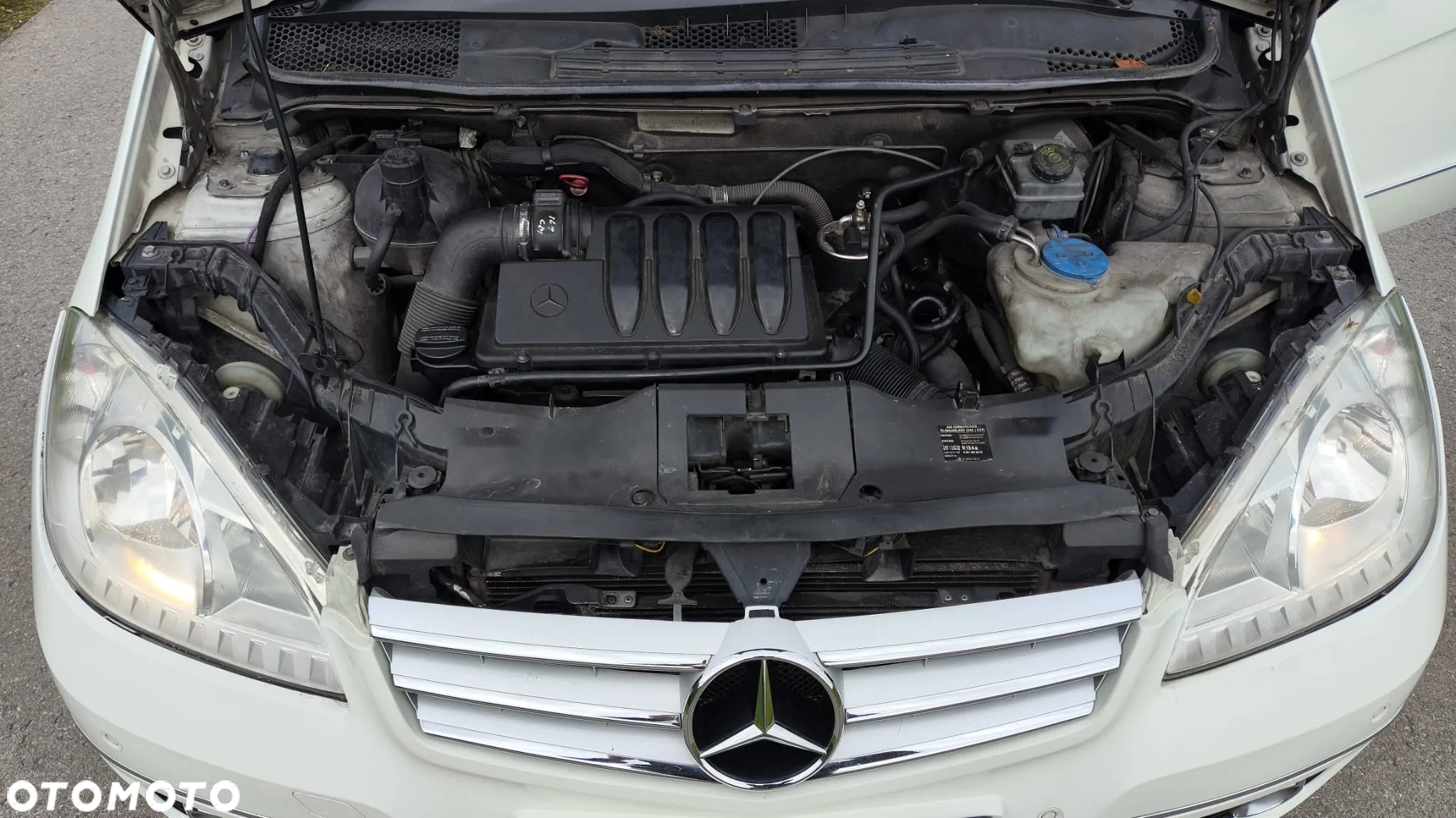 MERCEDES A-KLASA W169 LIFT A200 2.0 CDI AVATGARDE BIAŁY C650 650 SILNIK 2.0 CDI 640941 SKRZYNIA AUTOMATYCZNA TAPICERKA PÓŁ SKÓRA CZARNA RÓŻNE CZĘŚCI - 9