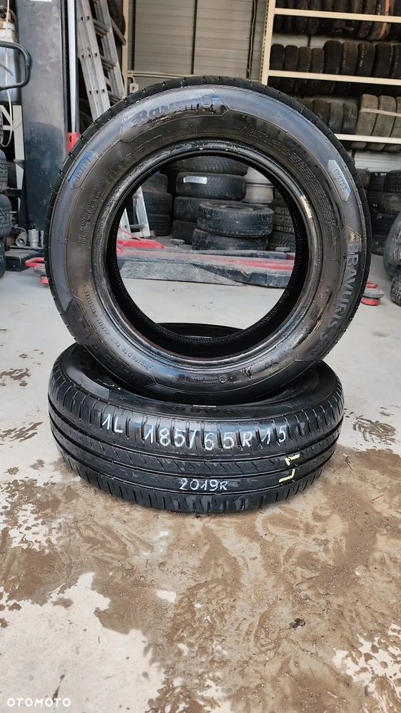 2szt Opony letnie 185/65 R15 2019r 5,8mm Barum Bravuris 5HM Montaż Wysyłka LL1 - 2