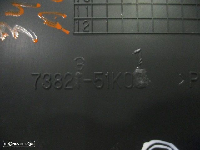 Grelha Friso 7382351K01 OPEL AGILA B 2009 1.0I 65CV 5P CINZENTO MEIO  TABLIER - 3