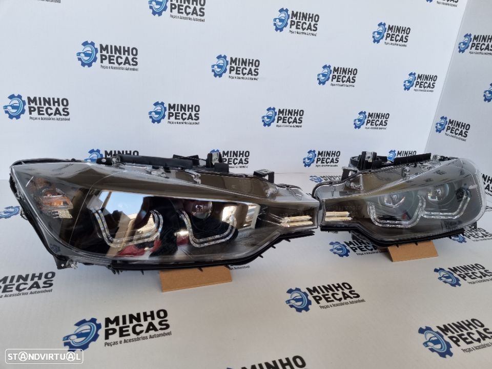 Faróis Frontais Angel Eyes BMW (F30/31) - 4