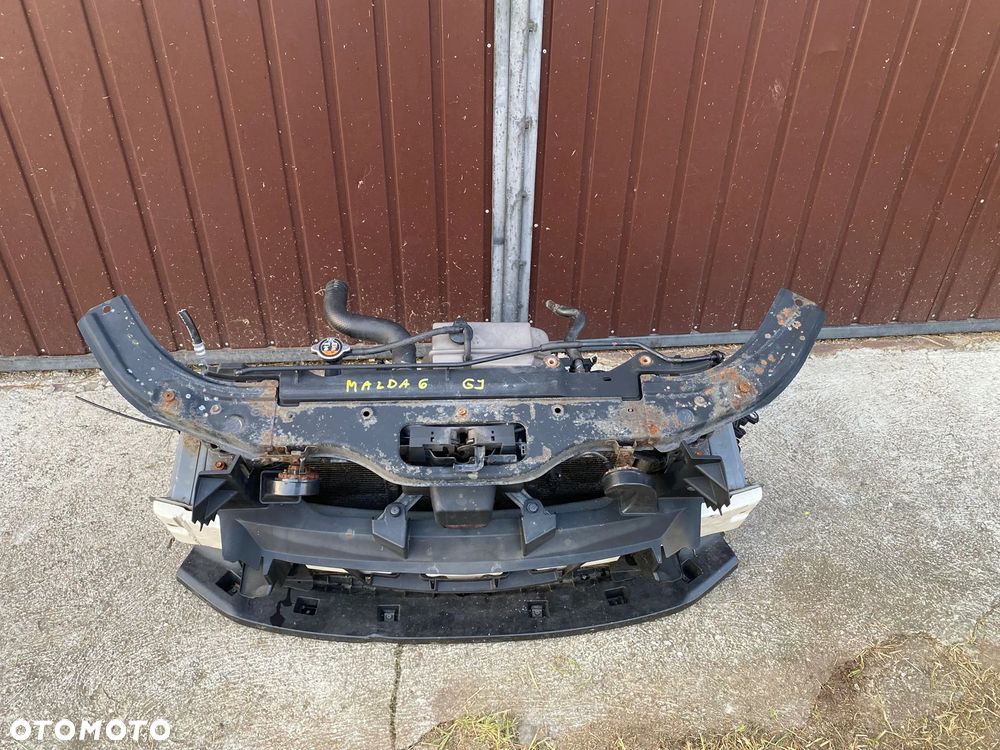 KOMPLETNY PAS PRZEDNI BELKA CHŁODNICE WZMOCNIENIE MAZDA 6 GJ - 9