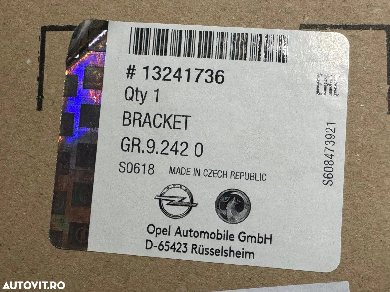 13241736 | Suport Radiator OEM | Opel Insignia A - 2