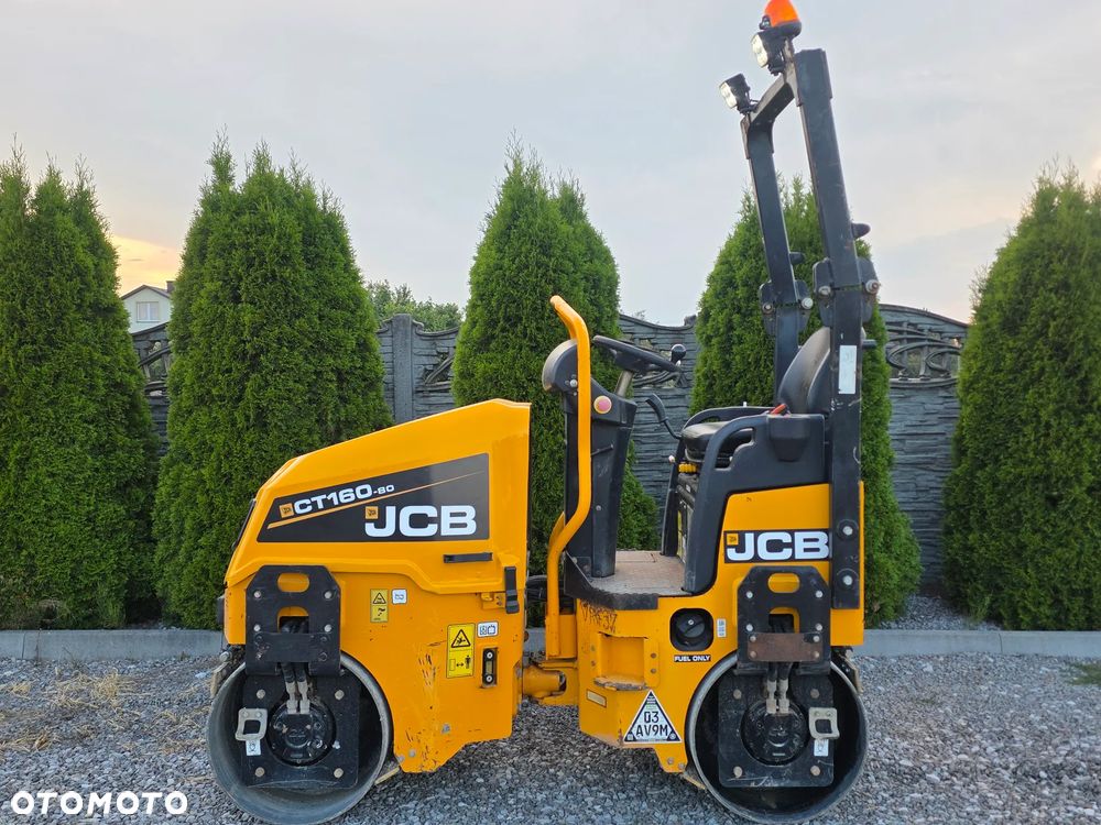 JCB Walec Drogowy JCB CT 160 80 rok 2019 mtg 304 sprowadzony w oryginale bębnowy piękny stan 1 właściciel - 2