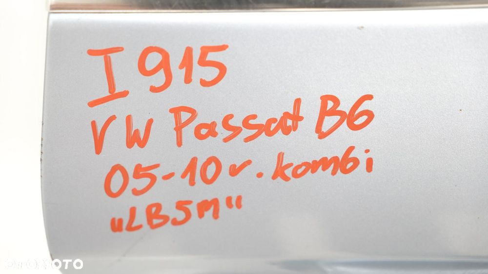 DRZWI PRAWY TYŁ TYLNE VW PASSAT B6 05-10R LB5M KOMBI - 9