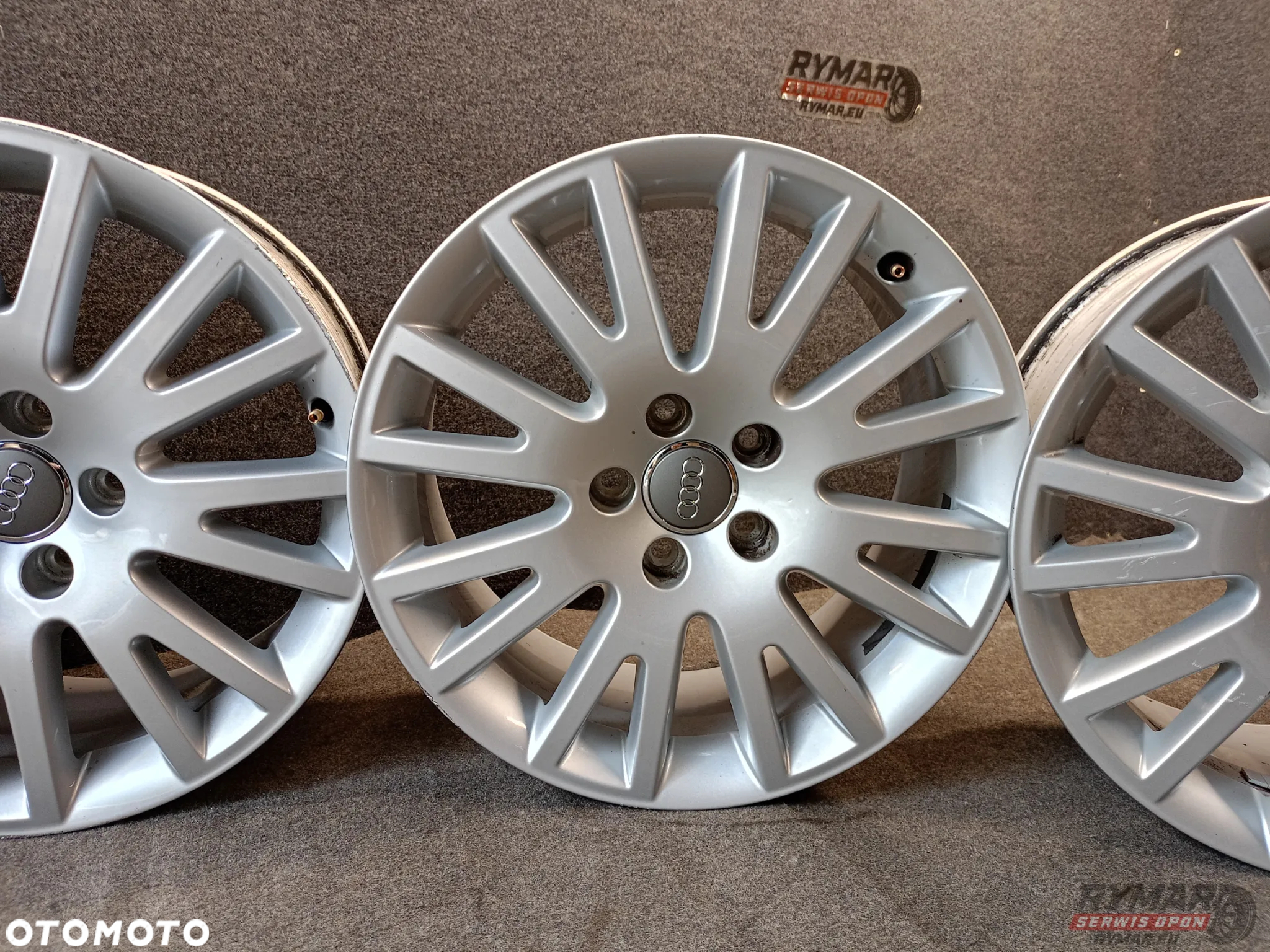 ŚLĄSK ALUFELGI 7.5X17" 5x112 ET45 ORYGINAŁ VW AUDI SEAT SKODA KOMPLET - 4