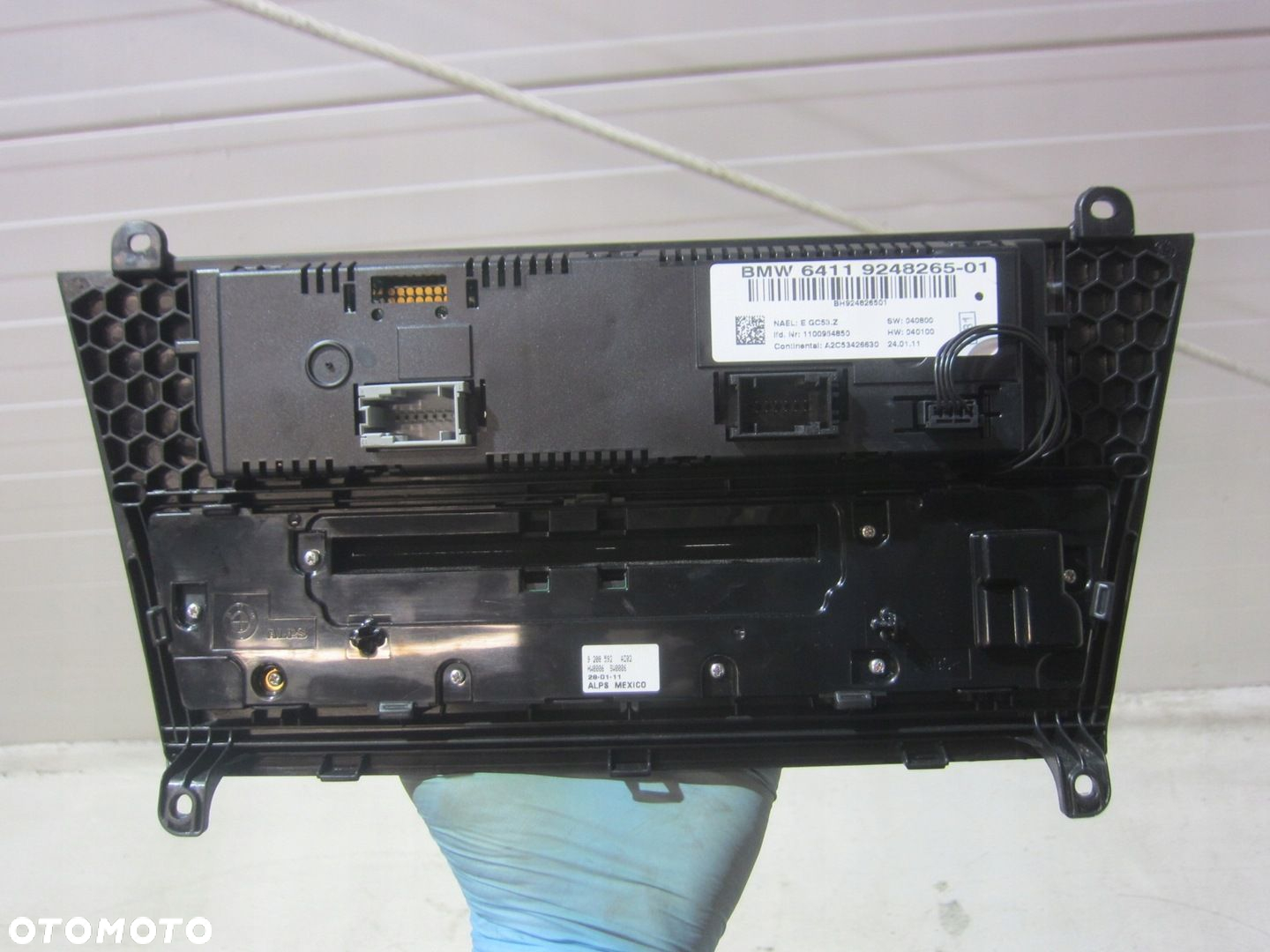 BMW X3 F25 PANEL STEROWANIA KLIMATYZACJI 9248265 PODGRZEWANE FOTELE ŁADNY - 10