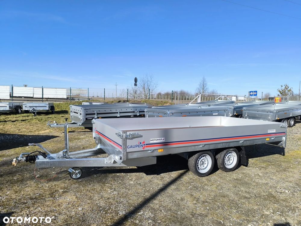 Neptun Przyczepa Neptun Gaupen N27-405 2 HL Nordica PRO 405x197,5x30 DMC 2700kg burty alu mocna spawana Wrocław Motomus - 12