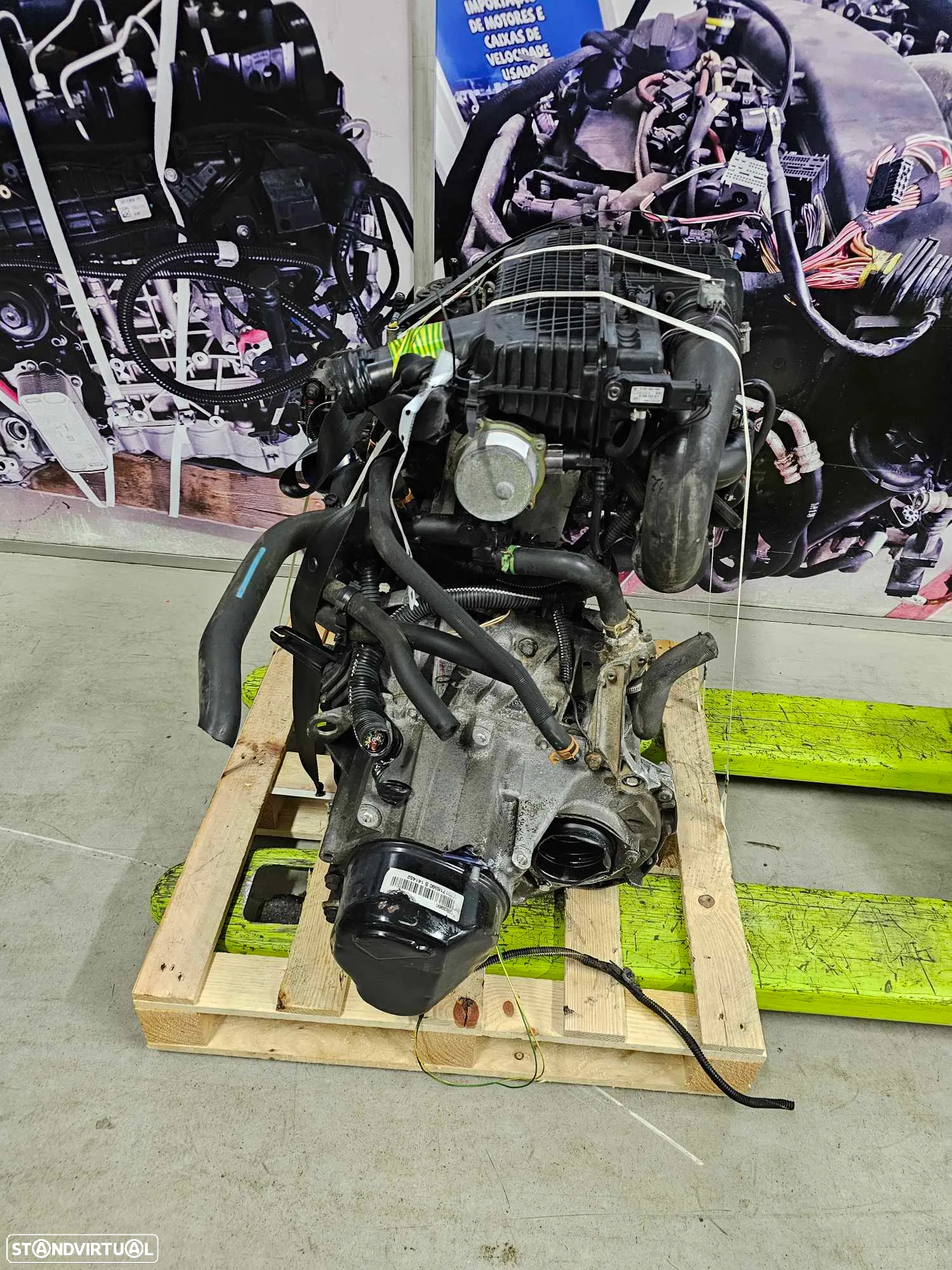 Motor Renault Clio II 1.5 DCI 2005 de 65cv ref: k9k 704 - 3