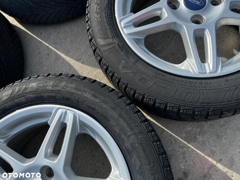 KOŁA FELGI OPONY CAŁOROCZNE ZIMOWE FORD FIESTA MK7 185/60 R15 - 10