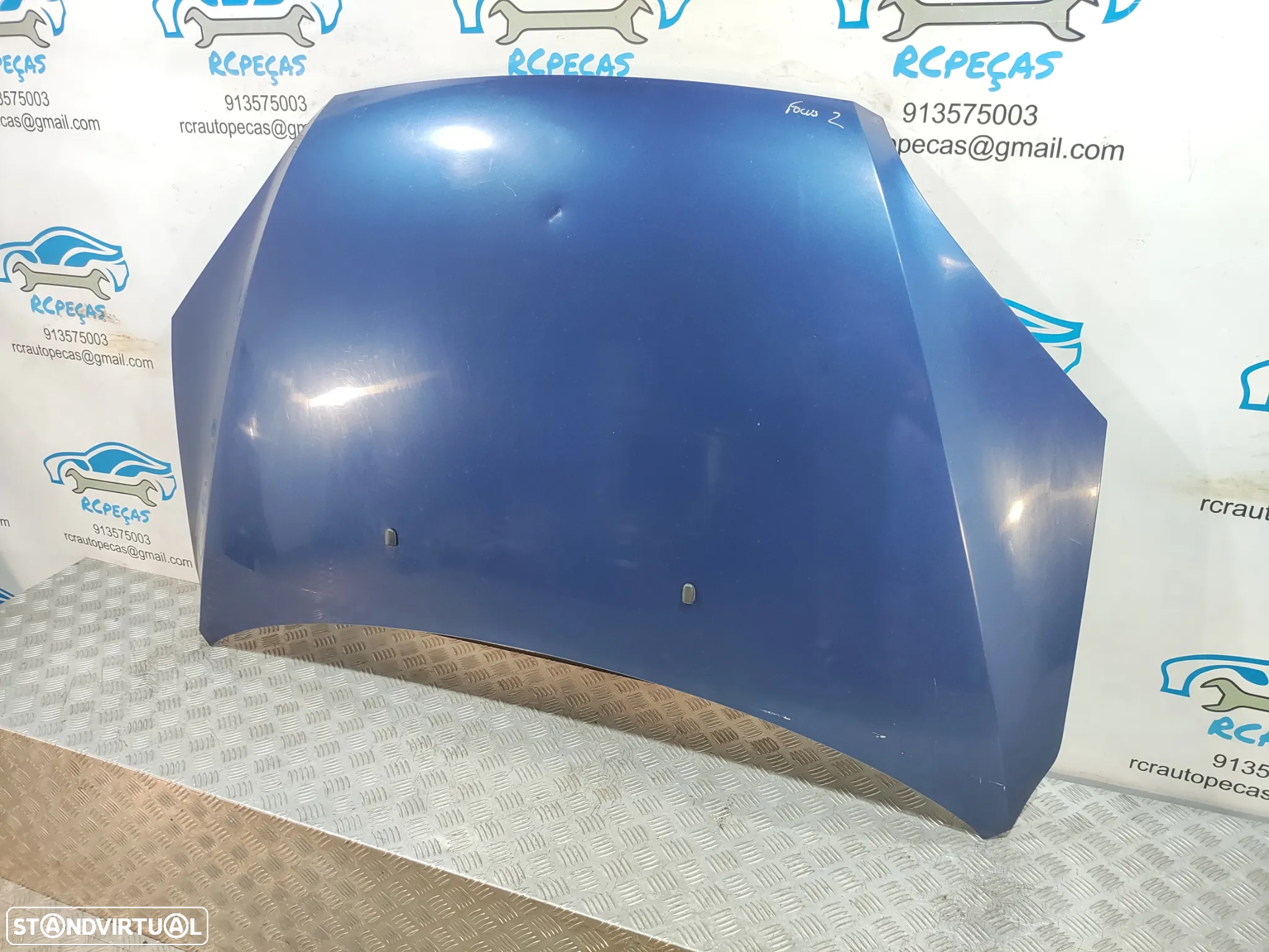 FRENTE COMPLETA FORD FOCUS 2 II MK2 FASE 1 CAPOT PARACHOQUES GUARDA-LAMAS OTICAS RADIADOR VENTILADOR FRENTE FIBRA REFORÇO - 16