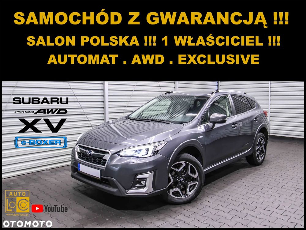 Subaru XV 2.0i Exclusive+ (EyeSight) Lineartronic - 2