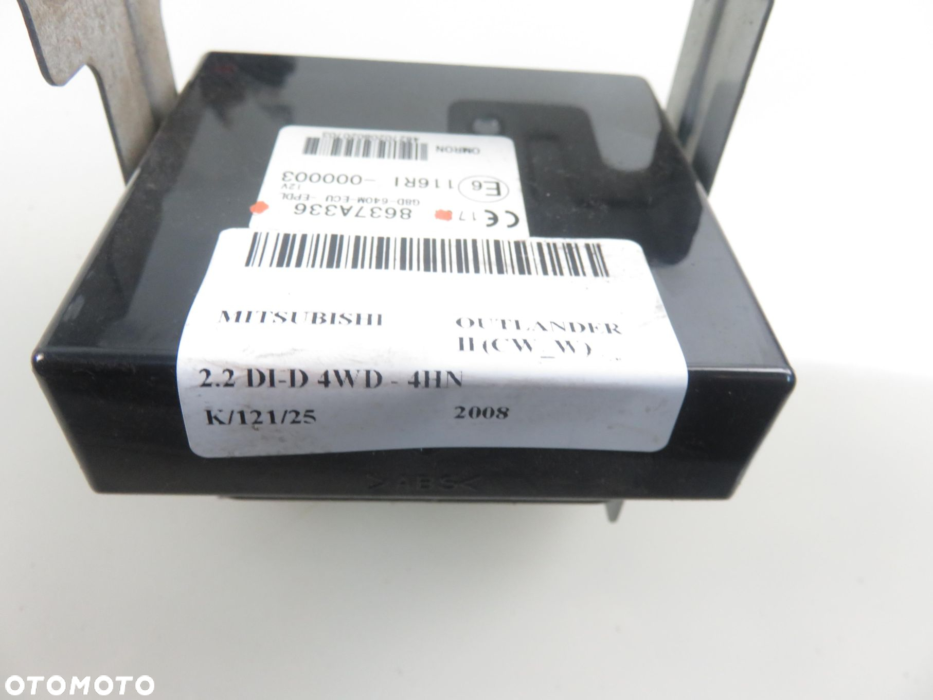MODUŁ KEYLESS MITSUBISHI OUTLANDER II (CW_W) 2.2 DI-D 4WD - 4HN 8637A336 - 9