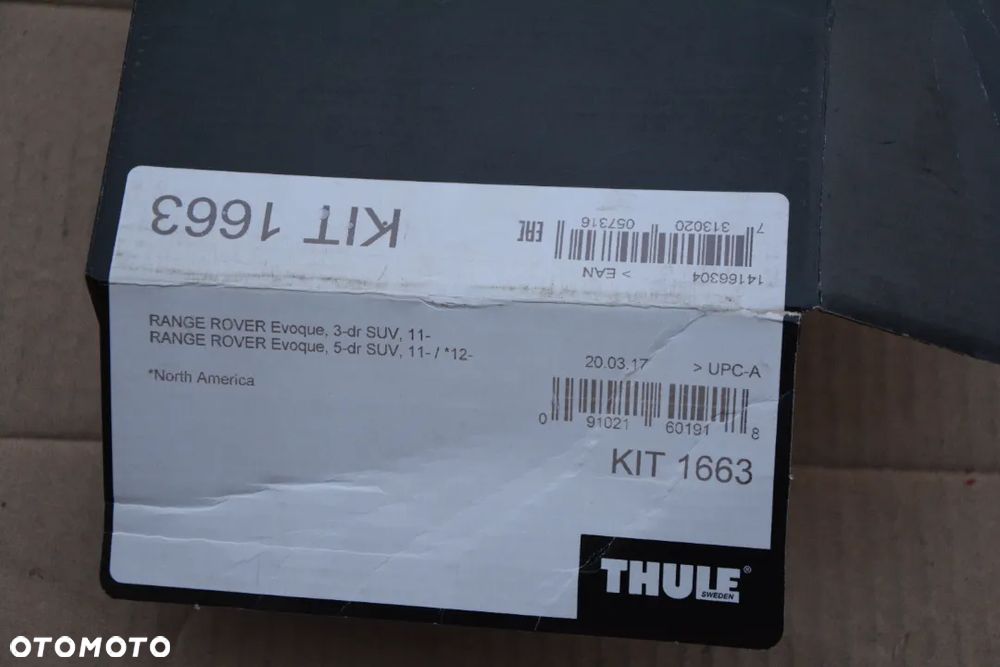 Range Rover Evoque 2011  -   Bagażnik dachowy Thule - 3