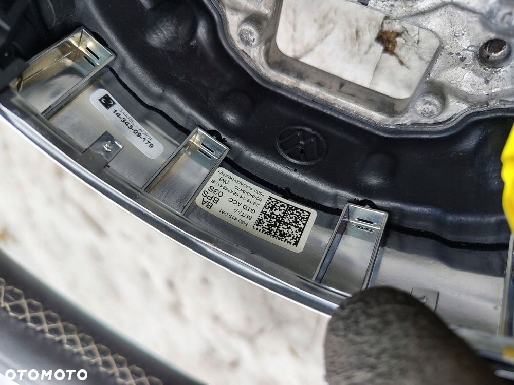 KIEROWNICA SKÓRA STEROWANIE 5G0419091BA VOLKSWAGEN GOLF 7 VII GTD - 12