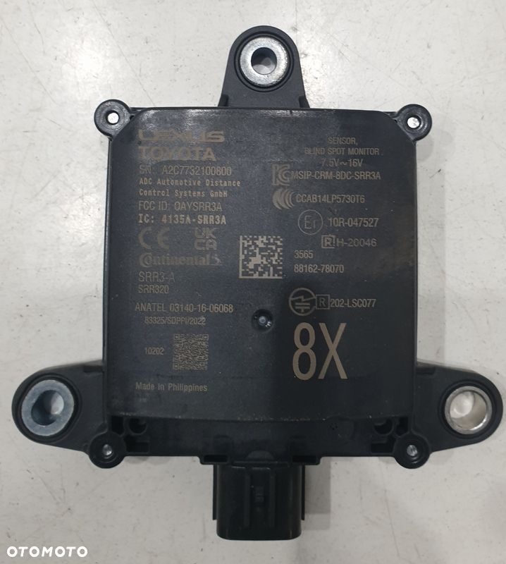 Lexus NX Radar Czujnik Martwego Pola 10R-047527 - 2