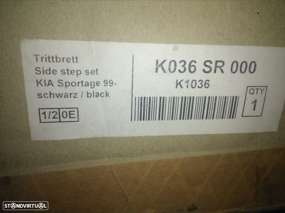 Estribos novos Kia Sportage - 3